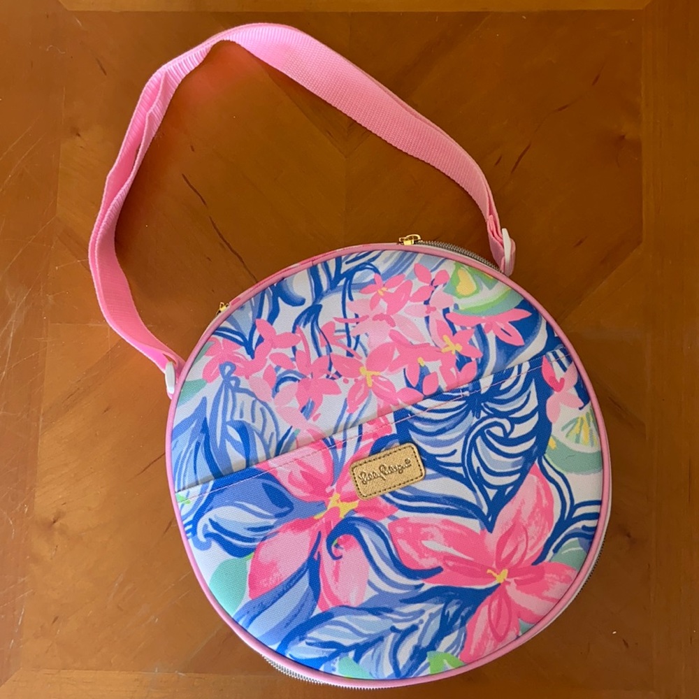 NWOT Lilly Pulitzer Havana Wine Picnic Bag